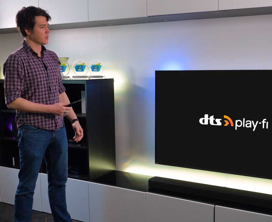 Kako nastaviti Philipsov domači zvočni sistem &ndash; opisano pred televizorjem Philips